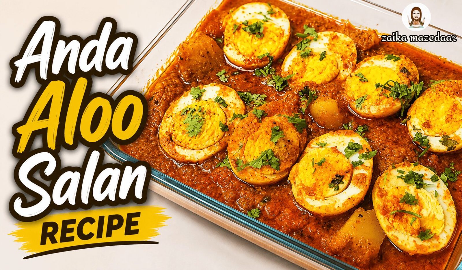anda aloo salan recipe