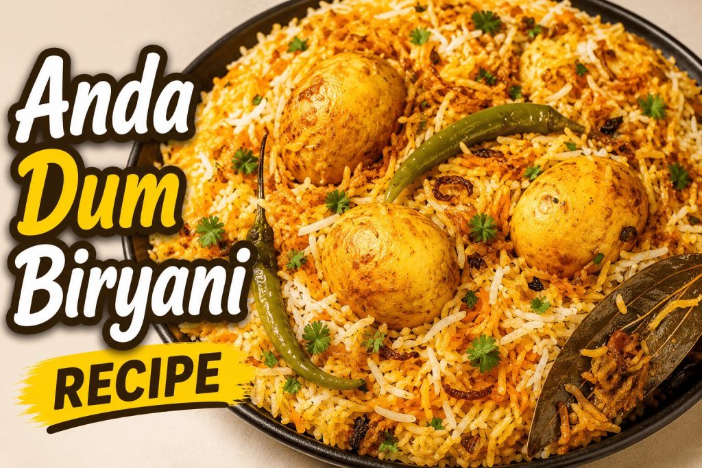 anda dum biryani recipe