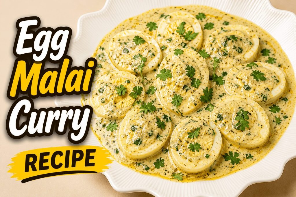 egg malai curry recipe