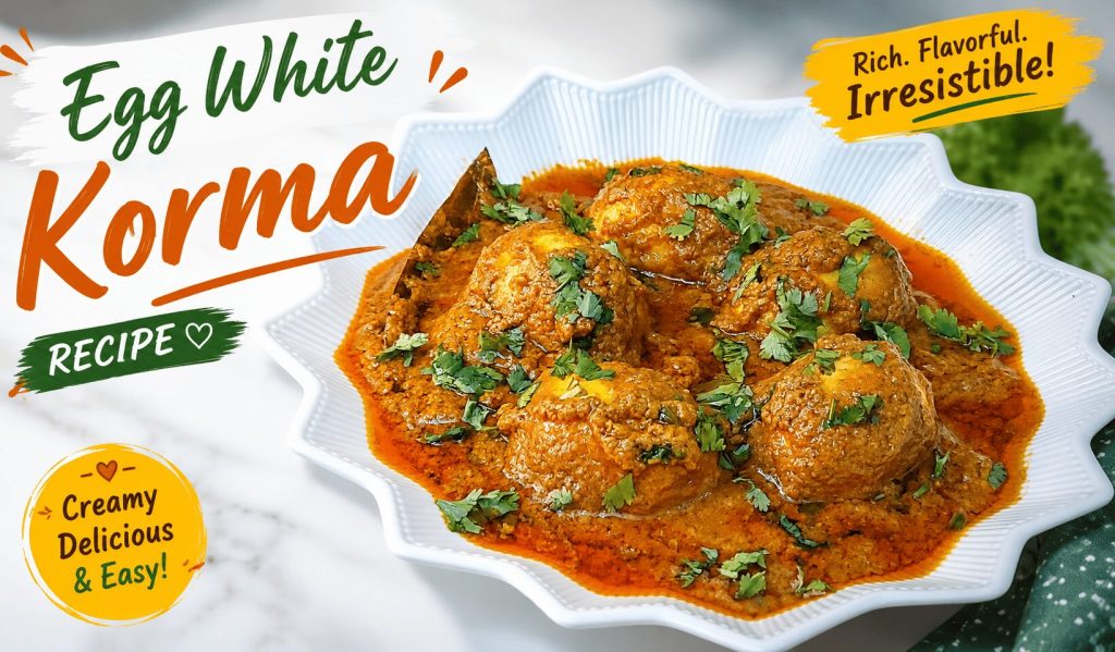 egg white korma recipe 