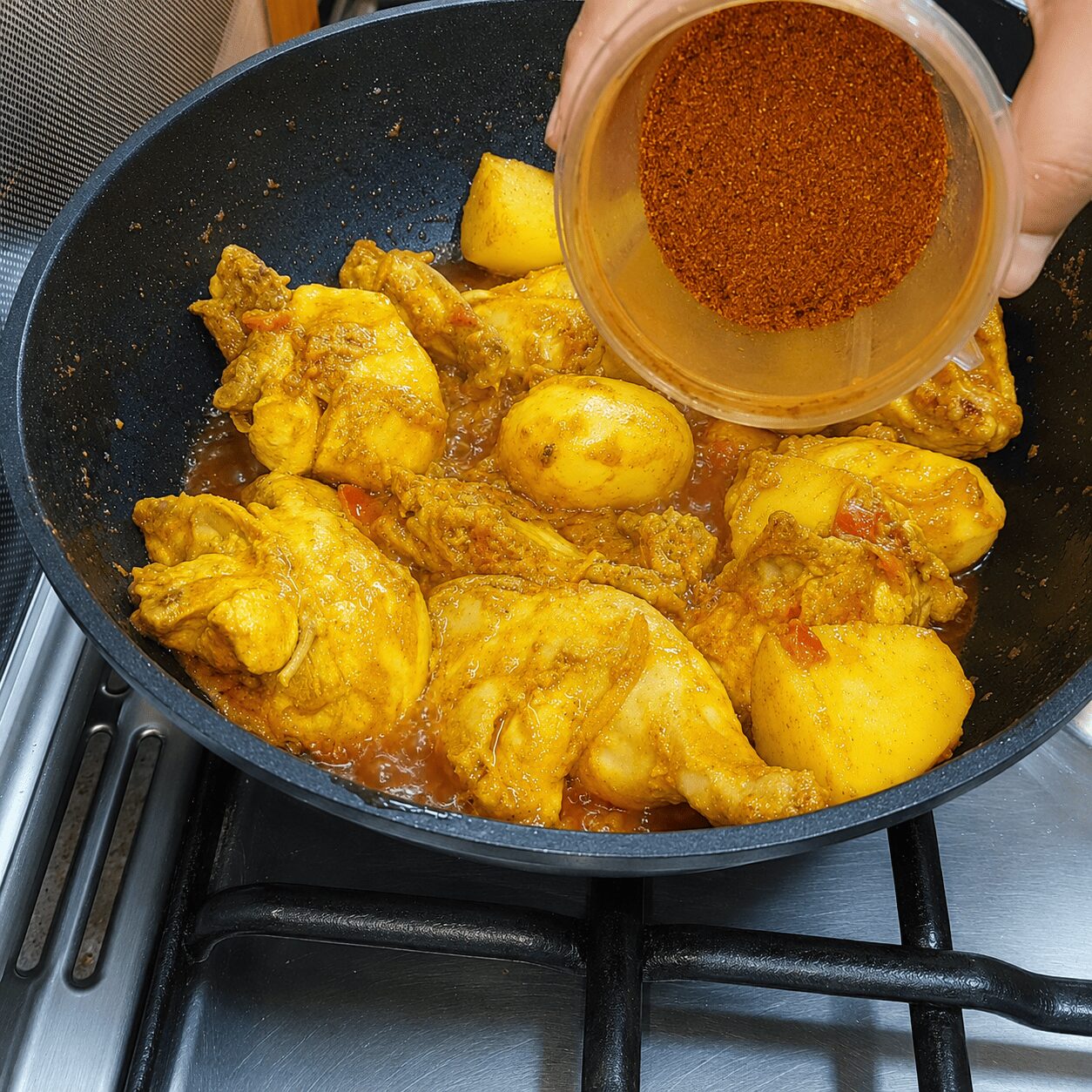 Freshly ground Chicken Dark Bunglow special masala powder